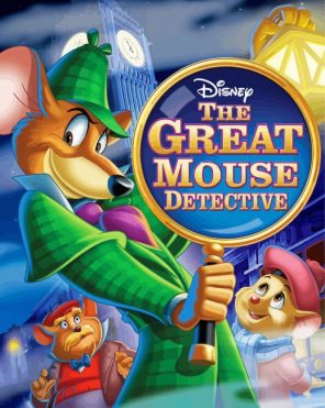 Mouse Detective Paint by Numbers