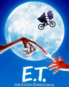 E.t The Extra Terrestrial Paint by Numbers
