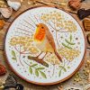 Embroidery Bird paint by numbers