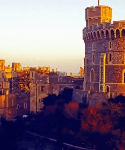 Windsor Castle Paint By Numbers