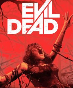 Evil Dead Movie Paint By Numbers