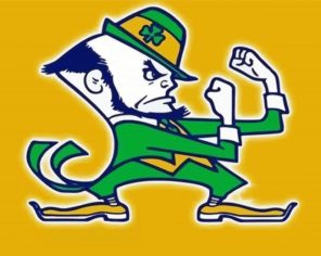 Fighting Irish paint by numbers