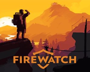 Firewatch Poster Paint by Numbers