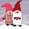 Gnomes Valentine Paint By Numbers