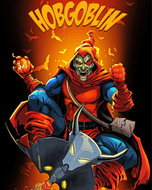 Hobgoblin Poster paint by numbers