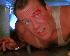 John McClane paint by numbers