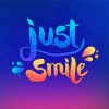 Just Smile Picture paint by numbers