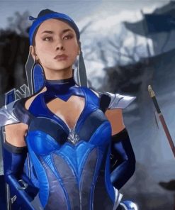 Aesthetic Kitana Paint By Numbers