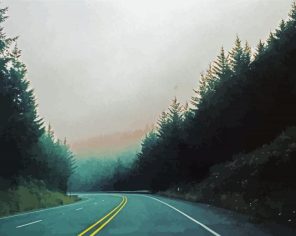 Lonely Road Paint By Numbers