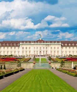 Ludwigsburg Palace paint by numbers