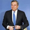 Mario Draghi paint by numbers