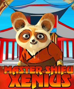 Master Shifu paint by numbers