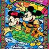 Micky And Minnie Paint By Numbers