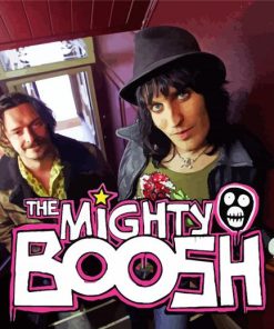 Mighty Boosh paint by numbers