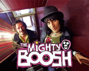 Mighty Boosh paint by numbers
