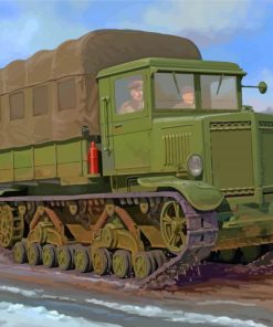Military Green Truck Paint By Numbers
