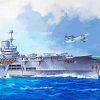 Hms Ark Royal Paint By Numbers