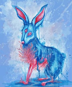 Mystical Rabbit Paint By Paintings