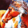 Native American Horse paint by numbers