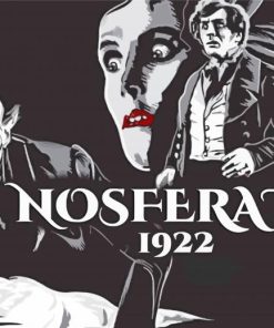 Nosferatu Movie Art paint by numbers