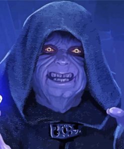 Palpatine Character Paint By Numbers