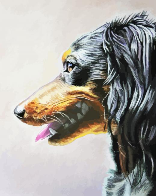 Pastel Dog Paint By Numbers