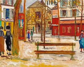 Tertre Square Paint By Numbers
