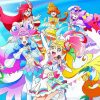 Pretty Cure Anime Paint By Numbers