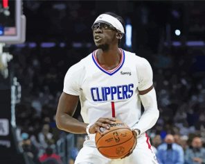Reggie Jackson Clippers paint by numbers