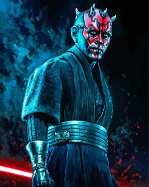 Sith Lord Art Paint By Numbers