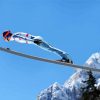 Ski Jumping Paint By Numbers