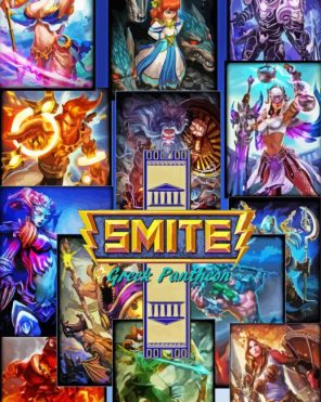 Smite Game Poster Paint By Numbers