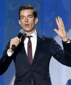 John Mulaney comedian paint by numbers