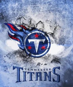 Tennessee Titans Logo Paint By Numbers