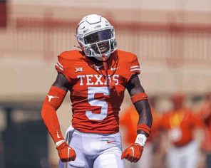 Texas Footballer Paint By Numbers