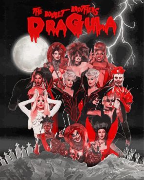 Boulet Brothers Dragula Paint By Numbers
