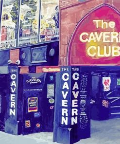 The Cavern Club Paint by Numbers