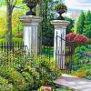 Garden Gate Paint by Numbers