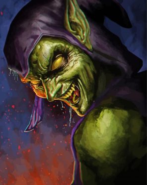 Green Goblin Paint By Paintings