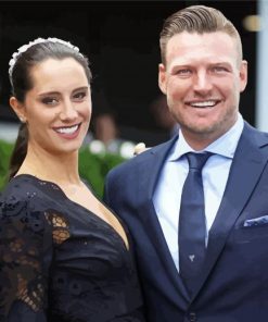 Sam Groth And His Wife Paint By Numbers