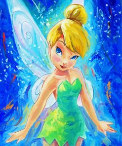 Tinkerbell paint by numbers