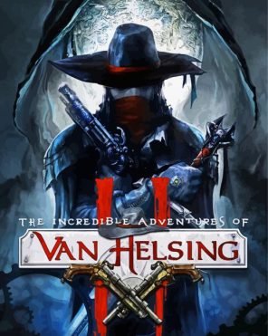 Van Helsing Poster Paint By Numbers