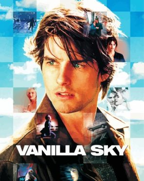 Vanilla Sky Poster Paint by Numbers