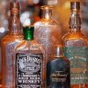 Whiskey Bottles Paint By Numbers