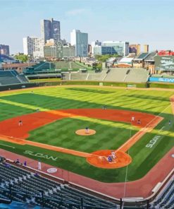 Wrigley Field Paint By Numbers