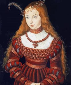 Anne Of Cleves Paint by Numbers