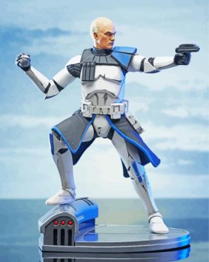 Aesthetic Captain Rex paint by numbers