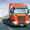 Lorry Truck Paint by Numbers