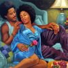 Afro Couple Art -Paint by Numbers