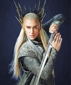 Thranduil The Hobbit paint by numbers